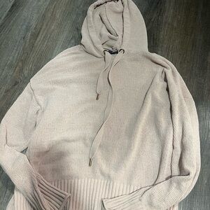 American Eagle Outfitters Blush Knit Hoodie